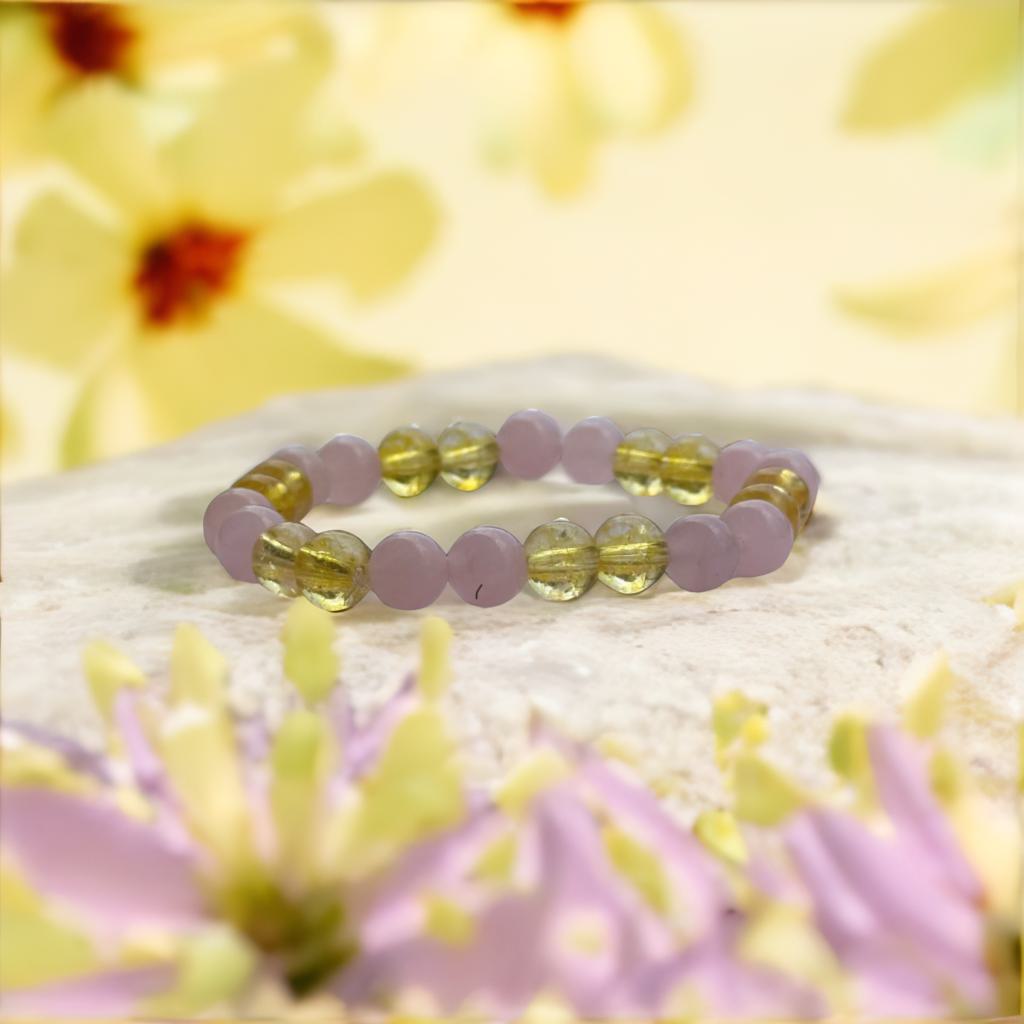 Early marriage ( rose quartz +citrine)