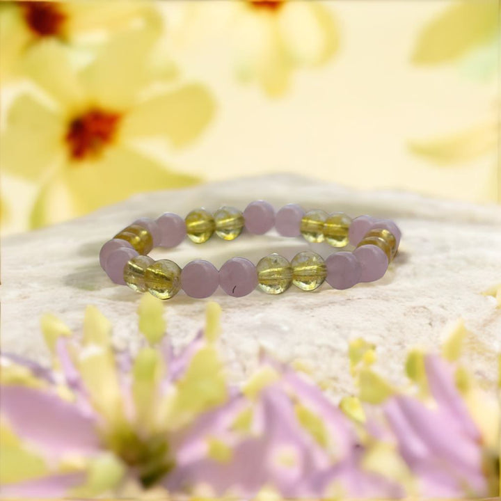 Early marriage ( rose quartz +citrine)
