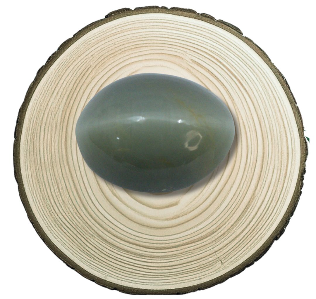 10.04-Carat Natural Cat’s Eye Gemstone with Certificate