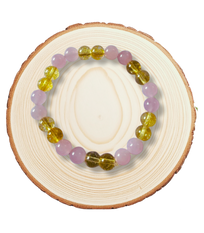 Early marriage ( rose quartz +citrine)