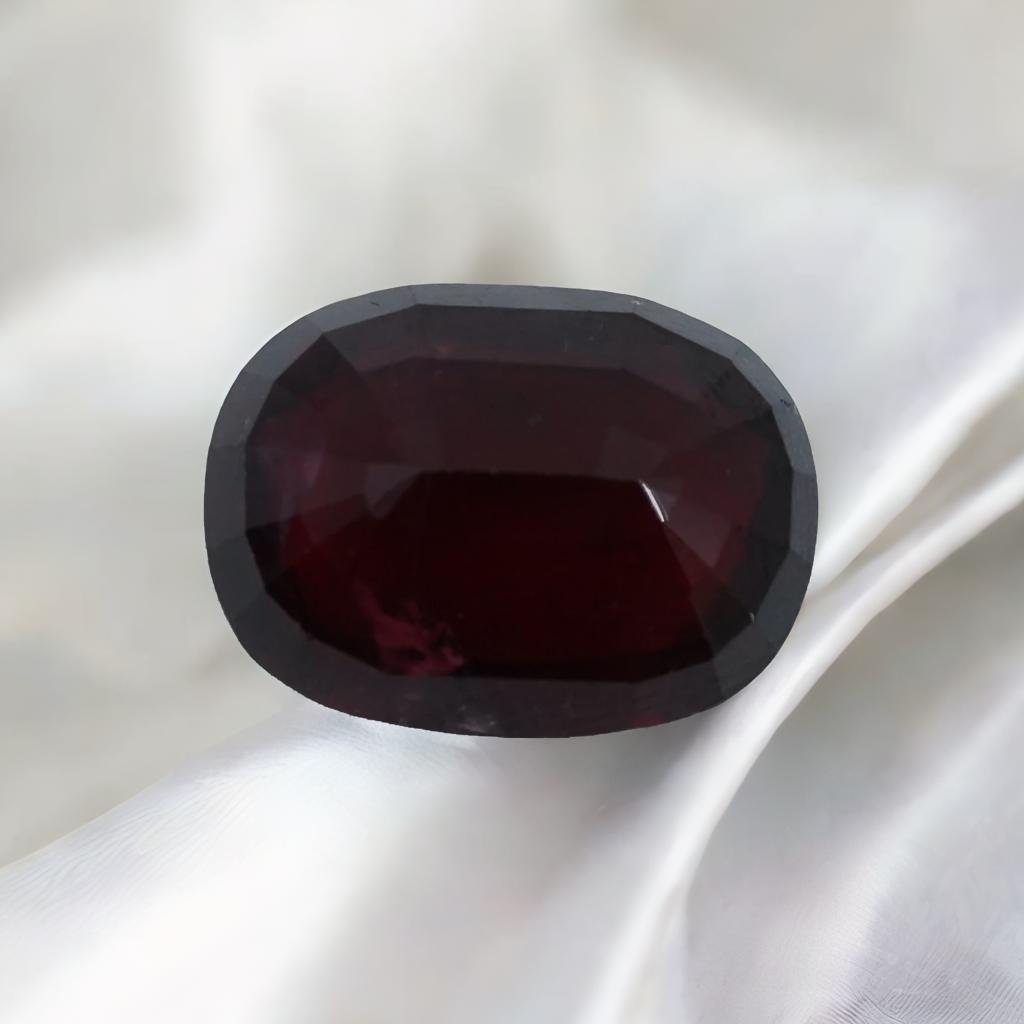 Natural Gomedh (Hessonite Garnet) – 9.90 Carat with Certificate | Astrological Gemstone