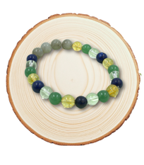 Libra Zodiac Bracelet – Lapis Lazuli, Labradorite & Citrine