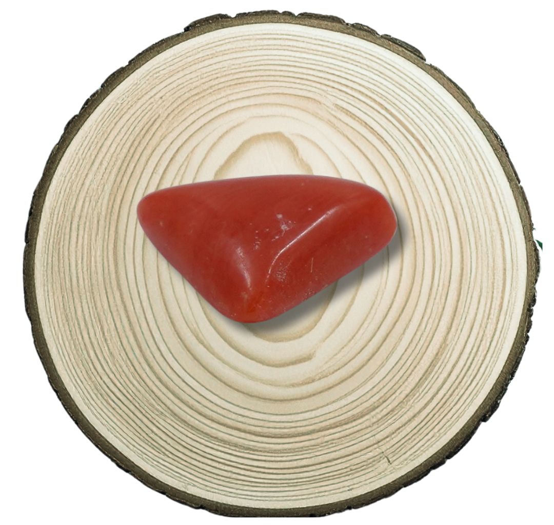 Natural Red Coral – 2.16 Carat with Certificate | Authentic Moonga Gemstone
