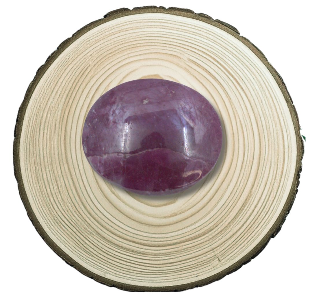 Natural 9.93-Carat Star Ruby with Certificate – Premium Quality