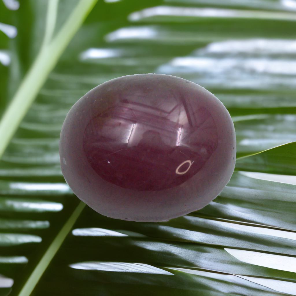 Natural 14.07-Carat Star Ruby with Certificate – Vivid Asterism Gemstone