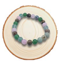 Taurus Zodiac Bracelet – Amazonite, Rose Quartz, Rhodonite & More