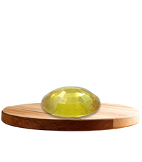 3.79 Carat Certified Yellow Sapphire with Certificate