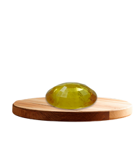 4.18 Carat Certified Yellow Sapphire with Certificate