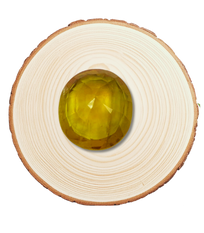 7.11 Carat Certified Yellow Sapphire