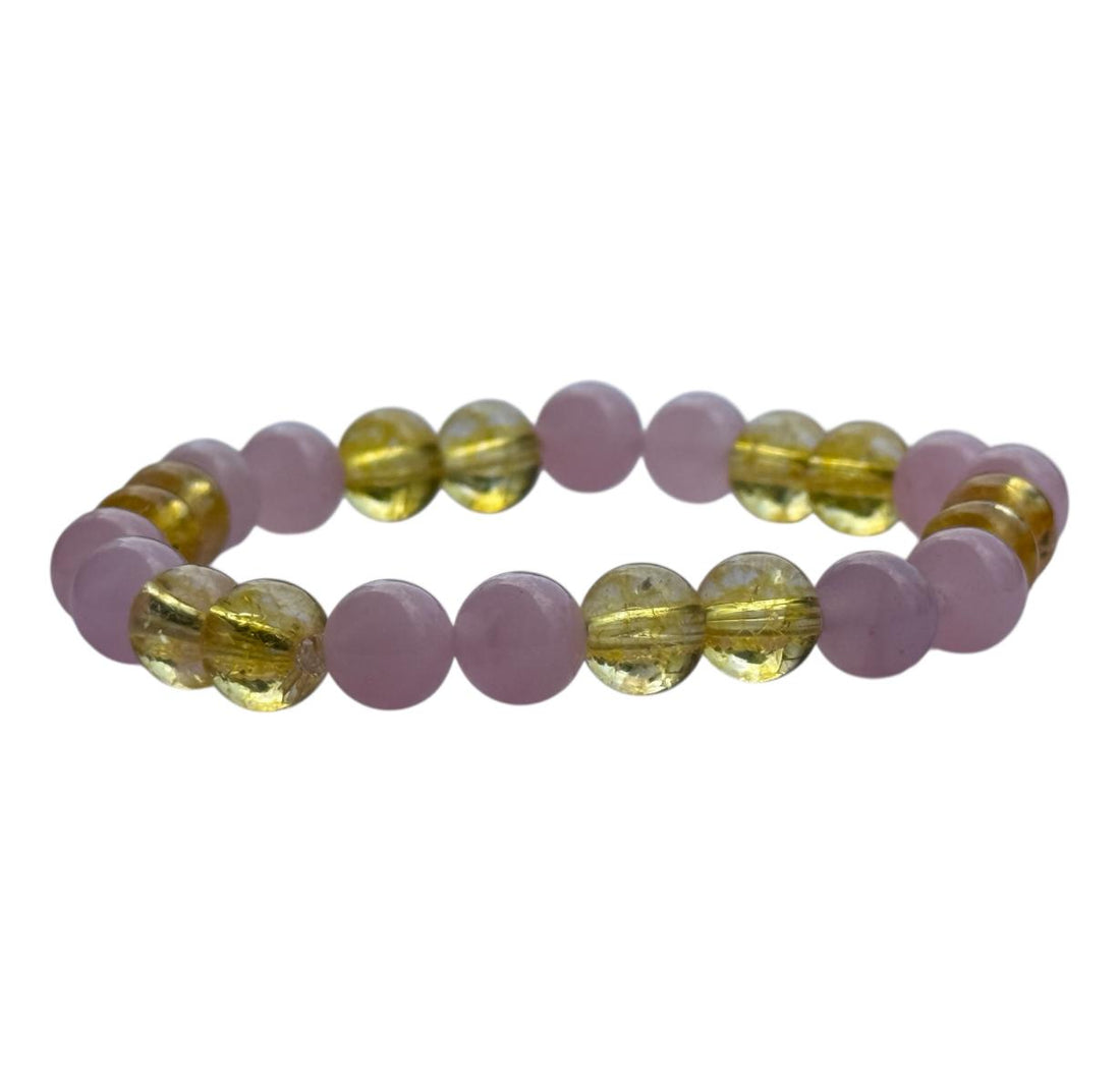 Early marriage ( rose quartz +citrine)